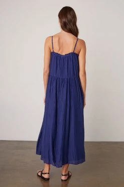 Velvet By Graham & Spencer Womens FARRAH RUFFLE CAMI DRESS