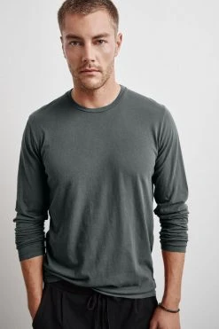 Velvet By Graham & Spencer SKEETER WHISPER CLASSIC CREW NECK TEE Mens