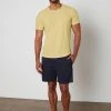 Velvet By Graham & Spencer Mens AMARO CREW NECK SLUB TEE