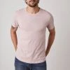 Velvet By Graham & Spencer Mens AMARO CREW NECK SLUB TEE
