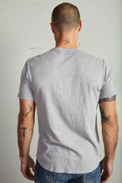 Velvet By Graham & Spencer Mens AMARO CREW NECK SLUB TEE