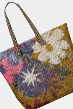 SMALL FLORAL PRINT MESH TOTE BY EPICE Womens
