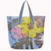 SMALL FLORAL PRINT MESH TOTE BY EPICE Womens