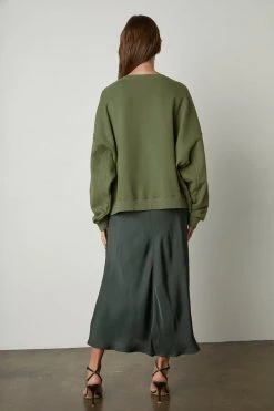 Velvet By Graham & Spencer MARGOT OVERSIZED SWEATSHIRT Womens