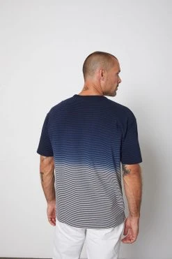 Velvet By Graham & Spencer JAMESON STRIPED POCKET TEE