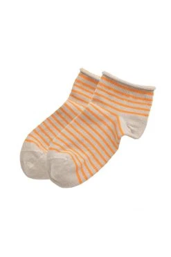Velvet By Graham & Spencer STRIPED BOOTIE SOCK BY LITTLE RIVER SOCK MILL Accessories