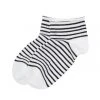 Velvet By Graham & Spencer STRIPED BOOTIE SOCK BY LITTLE RIVER SOCK MILL Accessories