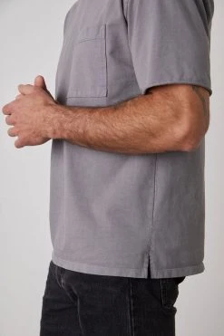 Velvet By Graham & Spencer LOGAN POCKET TEE Mens