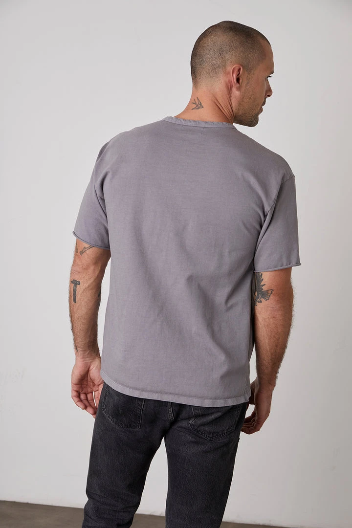 Velvet By Graham & Spencer LOGAN POCKET TEE Mens 4 Velvet By Graham & Spencer LOGAN POCKET TEE Mens
