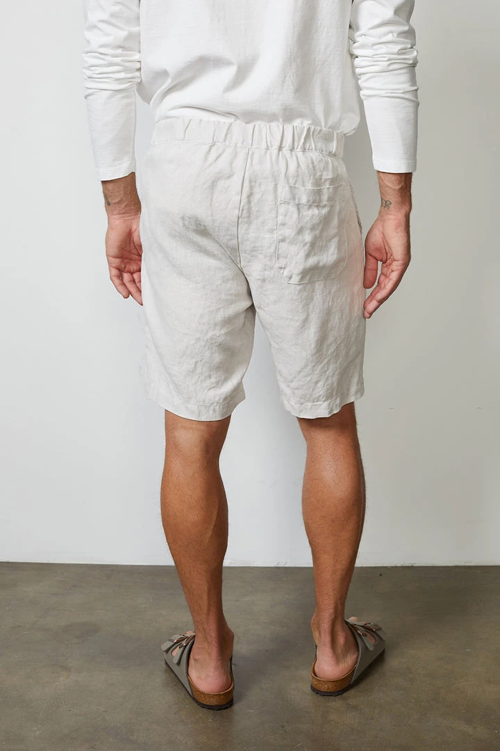 Velvet By Graham & Spencer MAXWELL LINEN SHORT Mens 4 Velvet By Graham & Spencer MAXWELL LINEN SHORT Mens