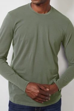 Velvet By Graham & Spencer Mens KORY CREW NECK TEE