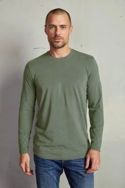 Velvet By Graham & Spencer Mens KORY CREW NECK TEE