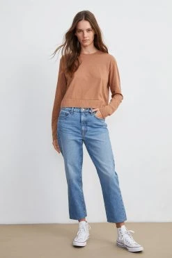 Velvet By Graham & Spencer VICTORIA HI RISE STRAIGHT LEG JEAN