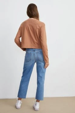 Velvet By Graham & Spencer VICTORIA HI RISE STRAIGHT LEG JEAN