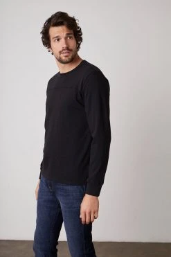 Velvet By Graham & Spencer MARIO CREW NECK TEE