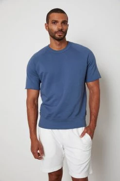 Velvet By Graham & Spencer KEYON FRENCH TERRY SWEATSHIRT Mens