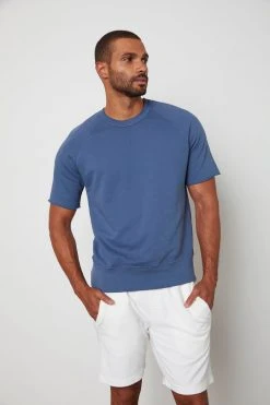 Velvet By Graham & Spencer Mens CHASE FRENCH TERRY SWEAT SHORT