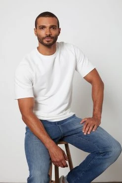 Velvet By Graham & Spencer KEYON FRENCH TERRY SWEATSHIRT Mens