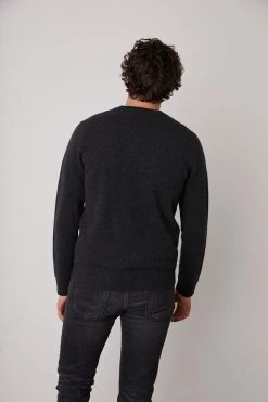 Velvet By Graham & Spencer BIRCH CASHMERE SWEATER Mens