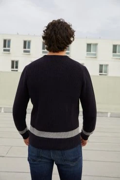 Velvet By Graham & Spencer PHIL CREW NECK SWEATER Mens