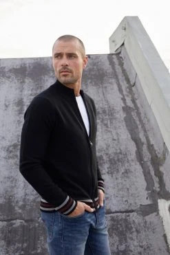 Velvet By Graham & Spencer SCOTTY ZIP-UP SWEATER