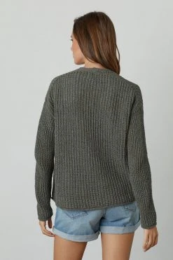 Velvet By Graham & Spencer Womens TERRAH OPEN FRONT CARDIGAN