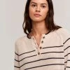 Velvet By Graham & Spencer KIERRA HENLEY SWEATER Womens
