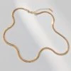 DANI GOLD HERRINGBONE CHAIN BY THATCH Womens