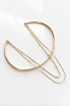 Womens LANA GOLD CUFF BY THATCH