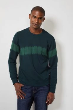 Velvet By Graham & Spencer DEAN LUXE FLEECE TIE DYE PULLOVER