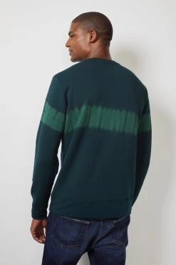 Velvet By Graham & Spencer DEAN LUXE FLEECE TIE DYE PULLOVER