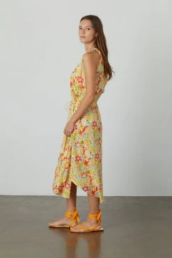 Velvet By Graham & Spencer Womens RAMONA PRINTED TANK DRESS