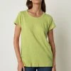 Velvet By Graham & Spencer TILLY ORIGINAL SLUB CREW NECK TEE Womens