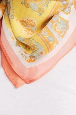 Velvet By Graham & Spencer Womens DIAMOND SHAPE SILK SCARF