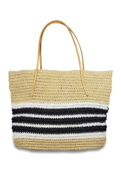 Velvet By Graham & Spencer TRIO STRIPE TOTE Womens