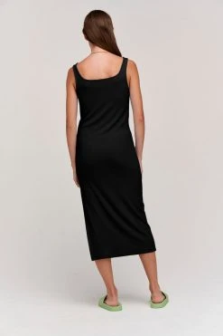 Velvet By Graham & Spencer ASHANTI RIBBED TANK DRESS Womens
