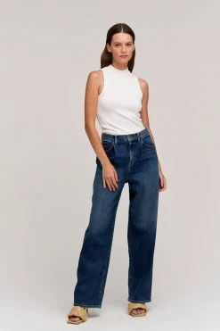 Velvet By Graham & Spencer PAULETTE MOCK NECK TANK TOP Womens