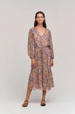 Velvet By Graham & Spencer PRISCILLA PRINTED BOHO DRESS