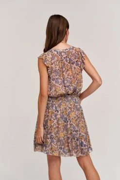 Velvet By Graham & Spencer Womens STEPHANIE PRINTED BLOUSE