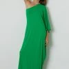 Velvet By Graham & Spencer Womens MONET ONE SHOULDER MAXI DRESS