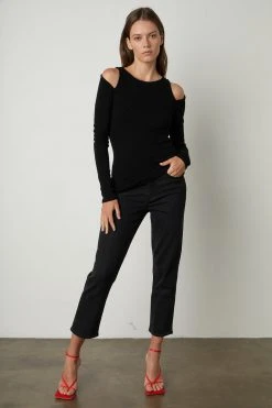 Velvet By Graham & Spencer VICTORIA HI RISE STRAIGHT LEG JEAN