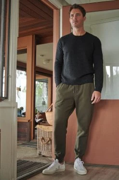 Velvet By Graham & Spencer BIRCH CASHMERE SWEATER Mens