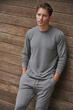 Velvet By Graham & Spencer Mens SOREN LUXE FLEECE PULLOVER