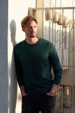 Velvet By Graham & Spencer BIRCH CASHMERE SWEATER Mens