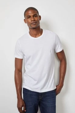 Velvet By Graham & Spencer HOWARD WHISPER CLASSIC CREW NECK TEE