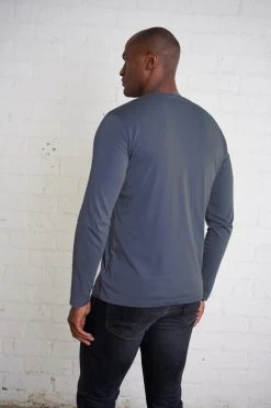 Velvet By Graham & Spencer ALVARO COTTON JERSEY HENLEY