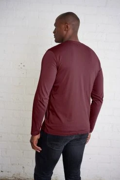 Velvet By Graham & Spencer ALVARO COTTON JERSEY HENLEY