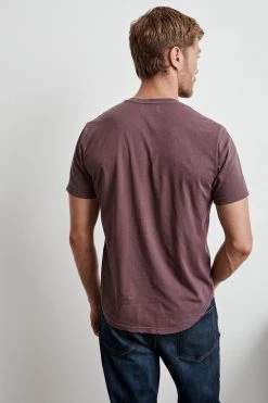 Velvet By Graham & Spencer Mens FULTON SHORT SLEEVE HENLEY