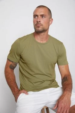 Velvet By Graham & Spencer HOWARD WHISPER CLASSIC CREW NECK TEE