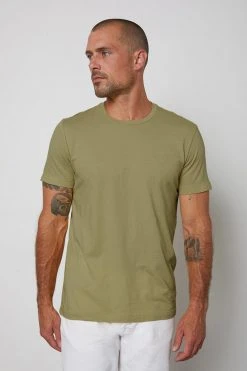 Velvet By Graham & Spencer HOWARD WHISPER CLASSIC CREW NECK TEE